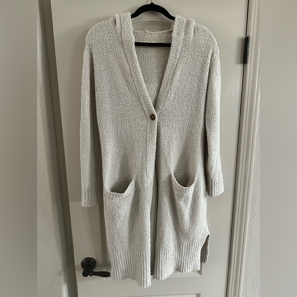 UGG Judith Hooded Cardigan in Driftwood (Small XS/S)
